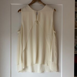 Sheer short sleeve dress shirt